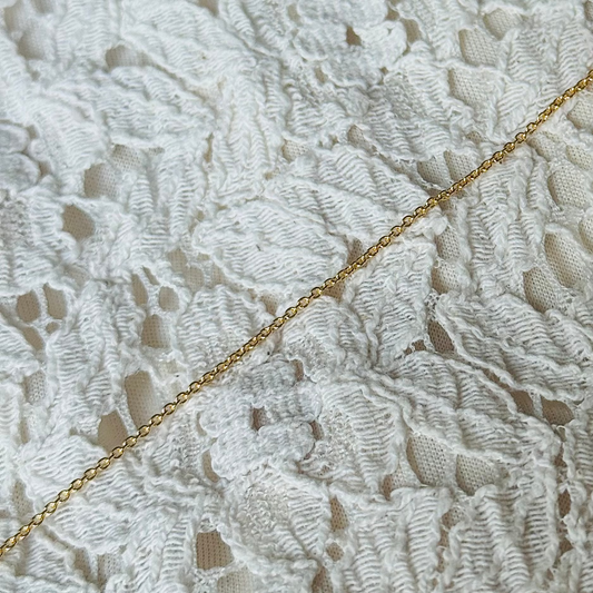 Chaîne Forçat Ronde en or 18 carats – Atelier Paris | Médalhia