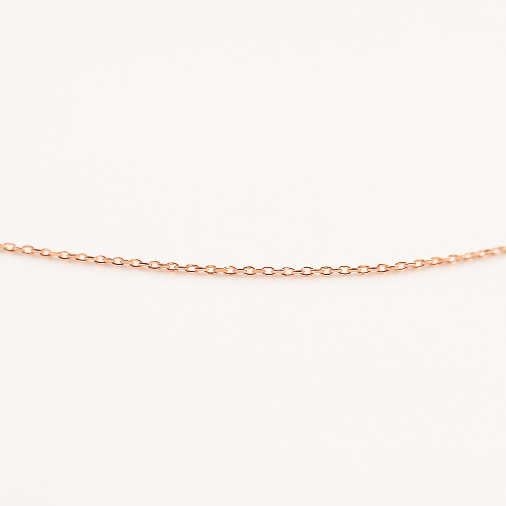 Chaîne en or 18 carats - Forçat diamantée