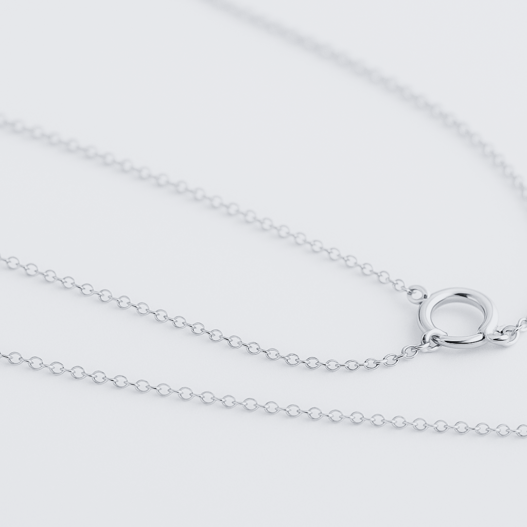 Chaîne en or 18 carats - Forçat ronde