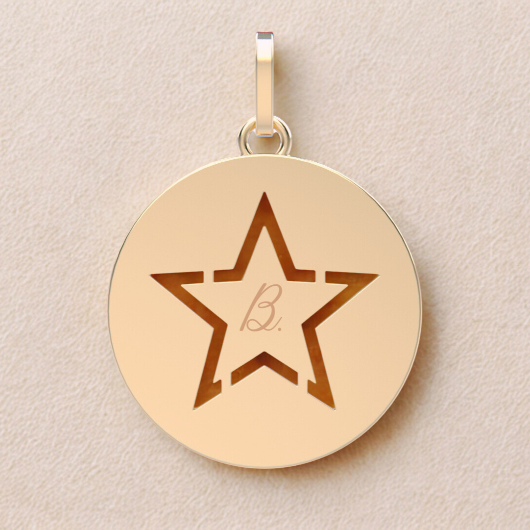 Médaille Bacalar – Bijou précieux en or