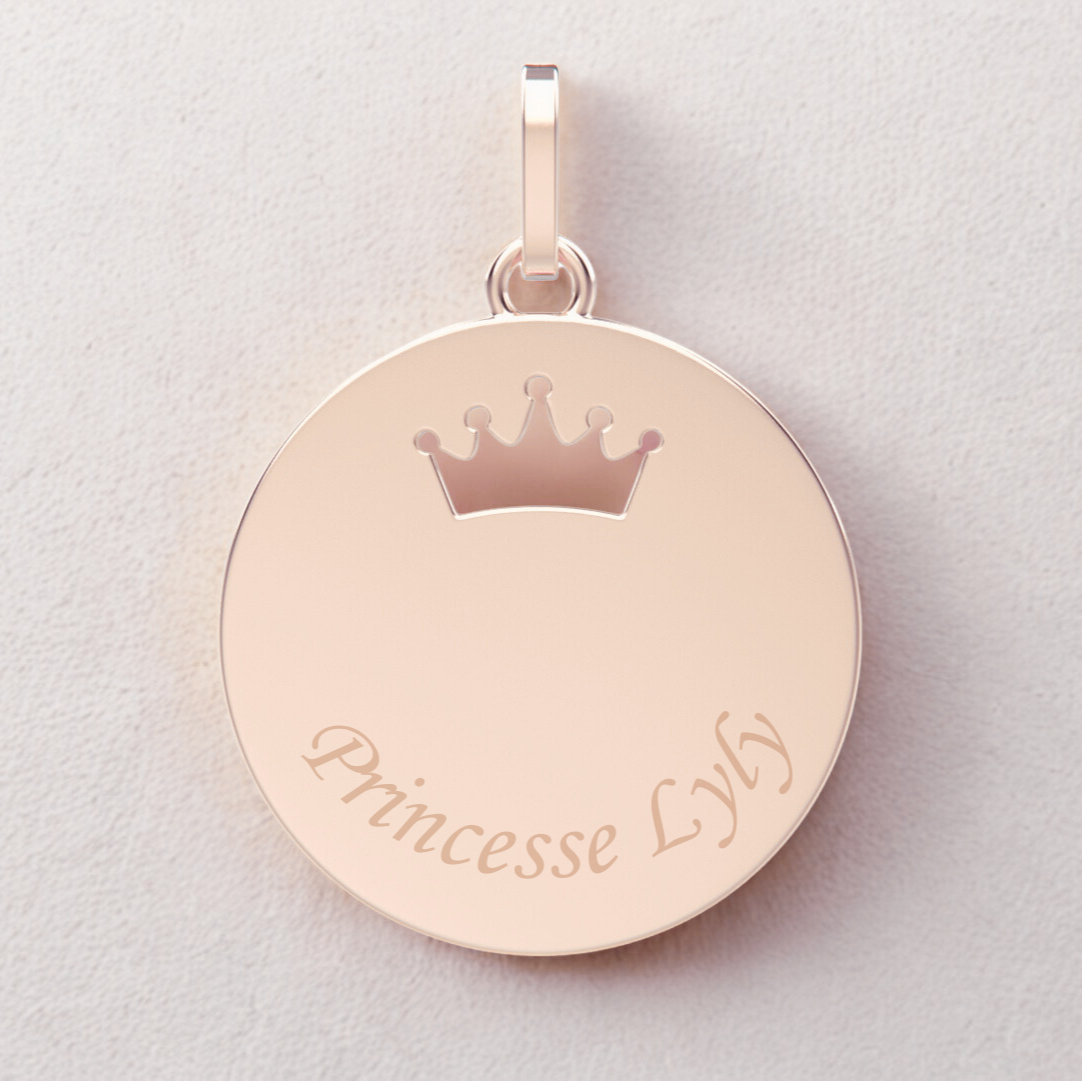 Médaille Mérida – Pièce délicate couronne