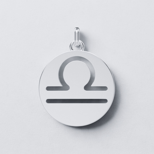 Médaille Balance - Signe astrologique or 18 carats ajouré | Médalhia