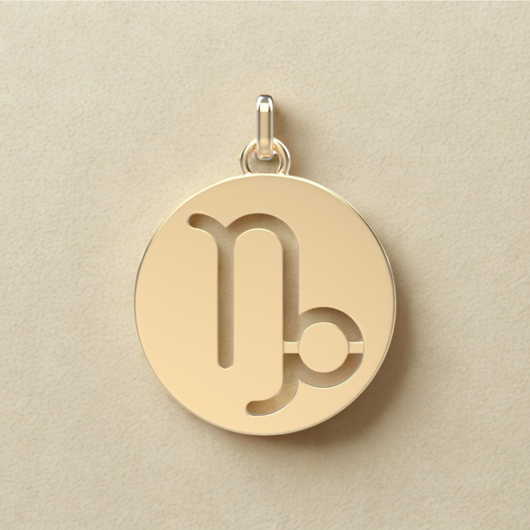 Médaille Capricorne – Bijou intemporel