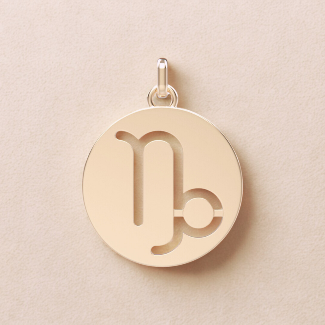 Médaille Capricorne – Bijou intemporel