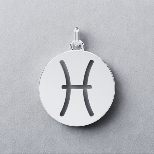 Médaille Gémeaux - Signe astrologique or 18 carats ajouré | Médalhia