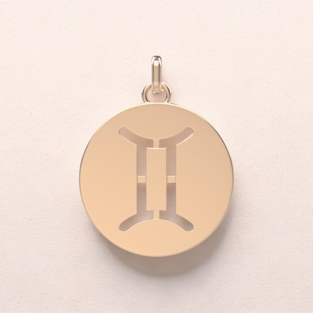 Médaille Poisson – Bijou astrologique
