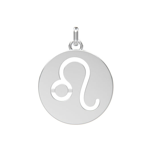 Médaille Lion - Signe astrologique or 18 carats ajouré | Médalhia