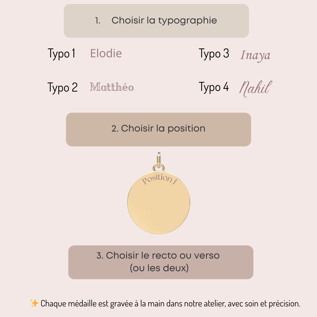 Médaille Capricorne – Bijou intemporel