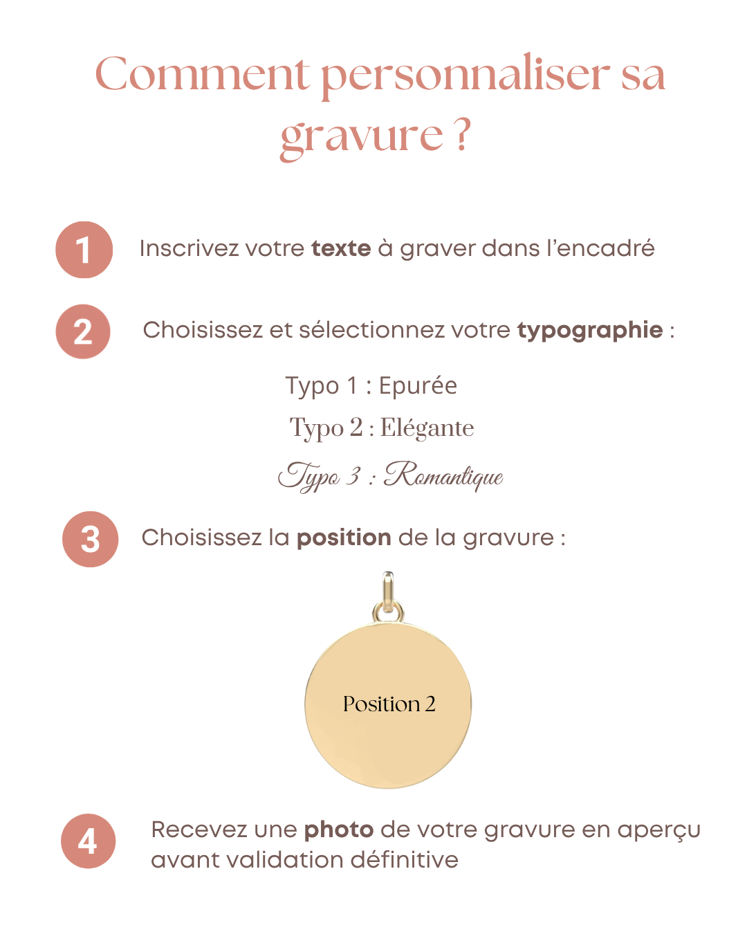 Vérone - Médaille cœur ajourée en or 18 carats | Médalhia