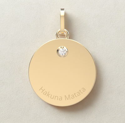 Médaille Nungwi - Création sur-mesure