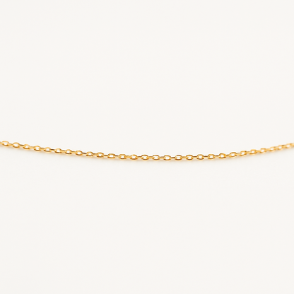 Chaîne en or 18 carats - Forçat diamantée