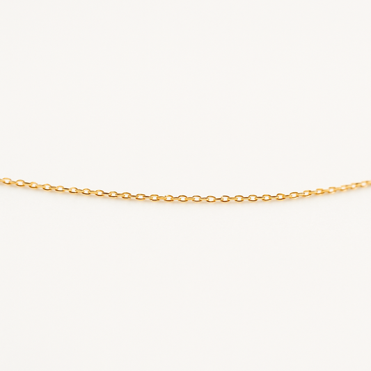 Chaîne en or 18 carats - Forçat diamantée