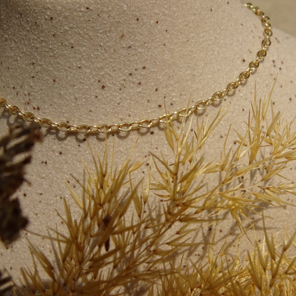 Chaîne en or 18 carats mailles Forçat Claire Miroir - Atelier Paris | Médalhia