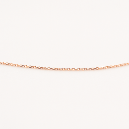 Chaîne en or 18 carats - Forçat diamantée
