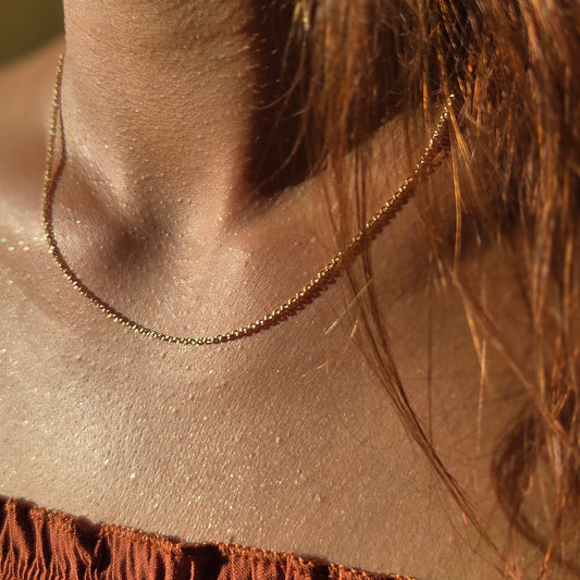 Chaîne Forçat Ronde en or 18 carats – Atelier Paris | Médalhia