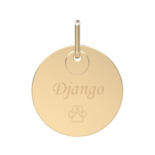 Médaille Chania - Bijou charm unique