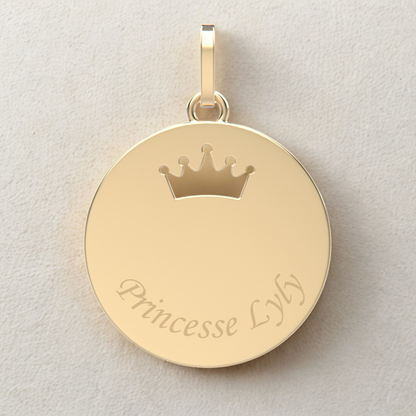 Médaille Mérida – Pièce délicate couronne