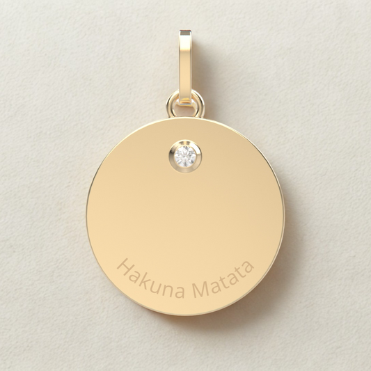 Médaille Nungwi - Création sur-mesure