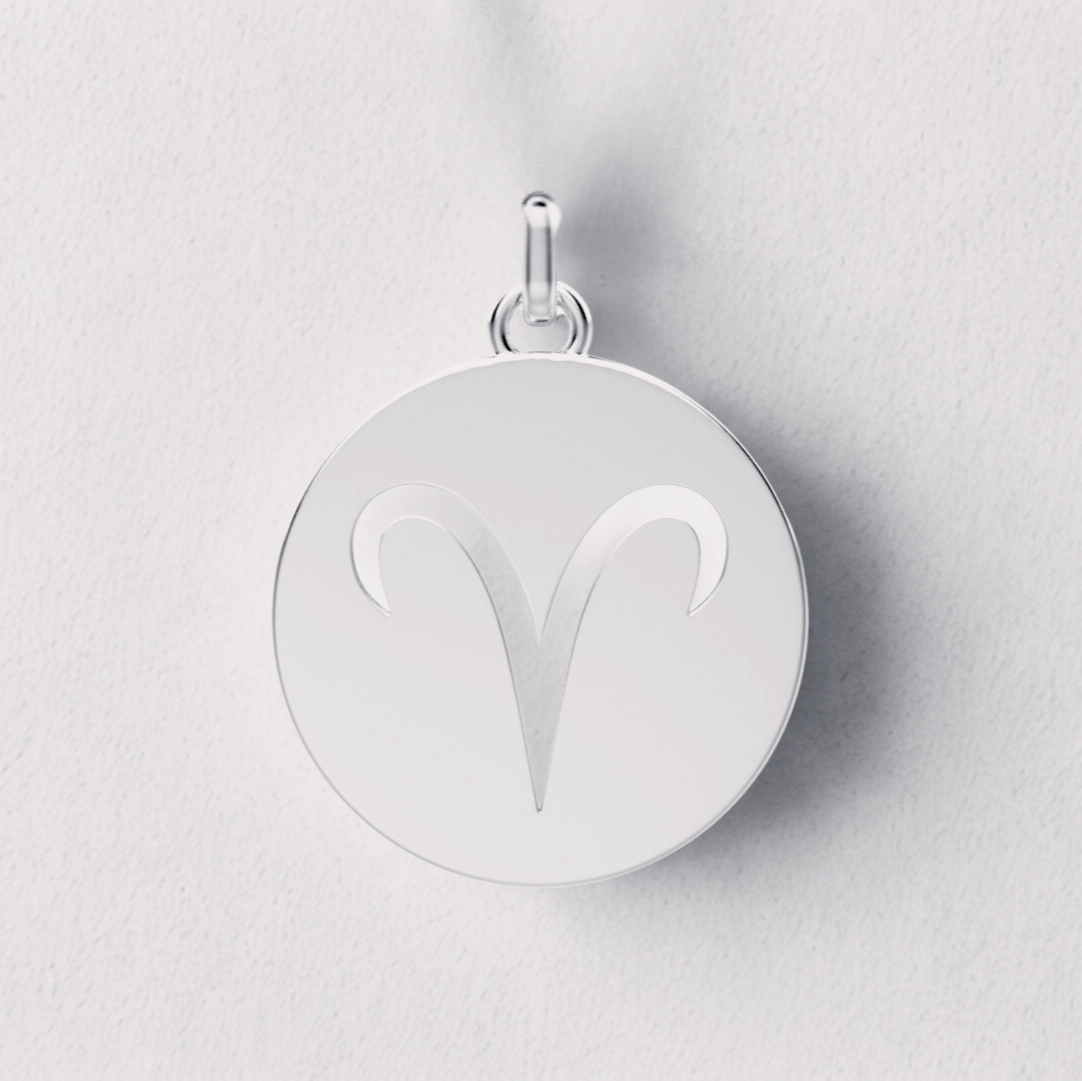 Médaille Bélier – Signe astrologique ajouré