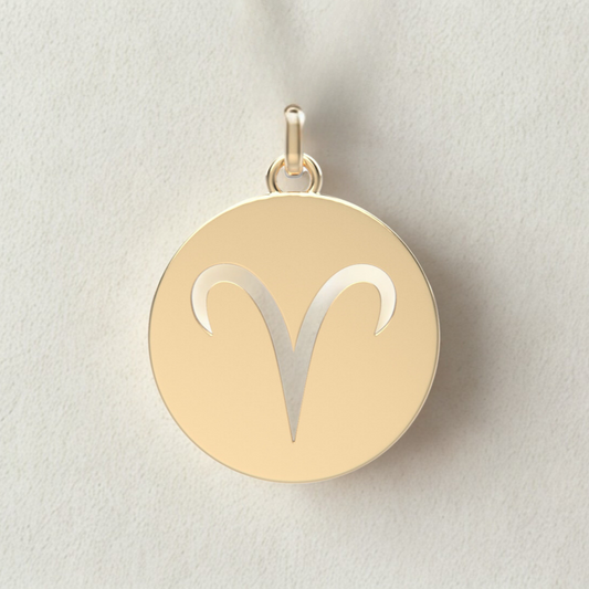 Médaille Bélier – Signe astrologique ajouré