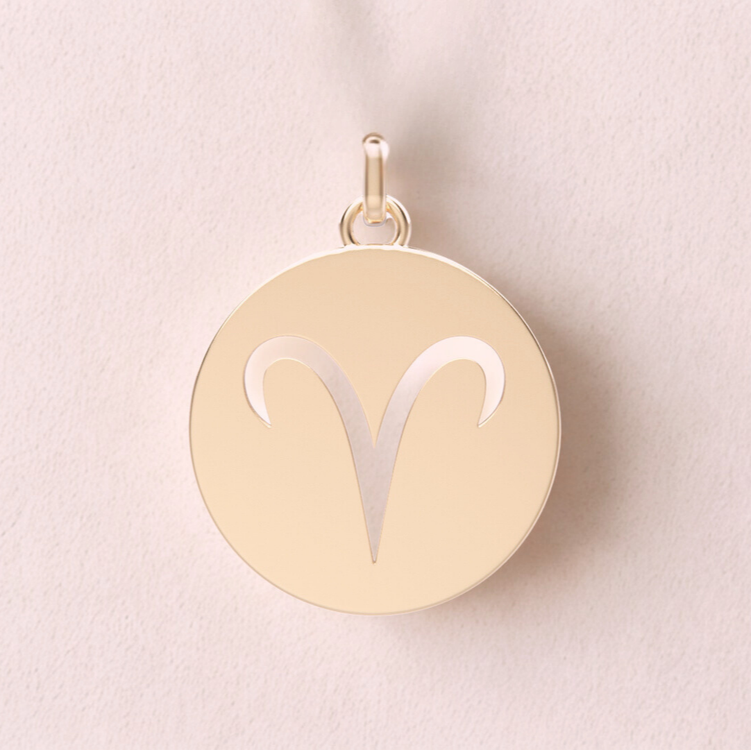 Médaille Bélier – Signe astrologique ajouré