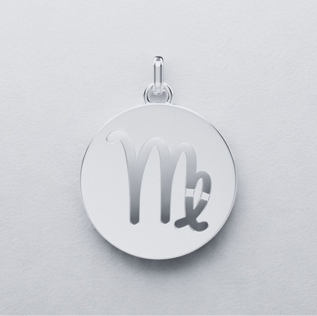 Médaille Vierge – Création en or