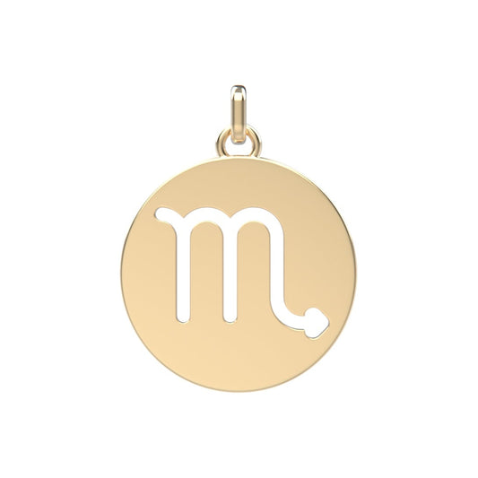 Médaille Scorpion - Création astrologique en or