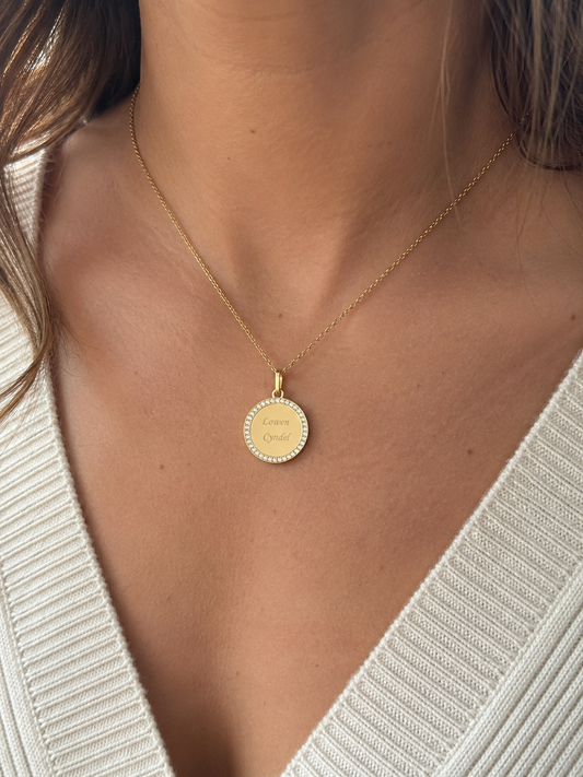 Médaille Uxmal - Bijou en or personnalisable