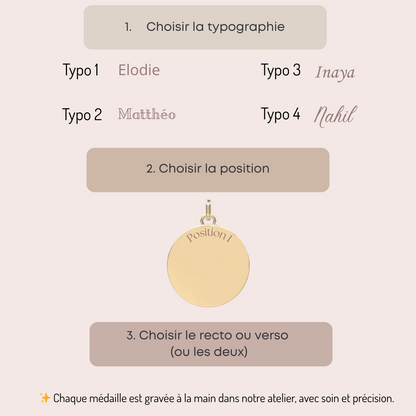Médaille Capricorne – Bijou intemporel